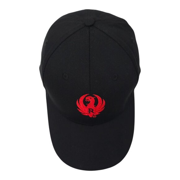 Ruger Embroidered Red Logo Strapback Cap Trucker Baseball Hat NWOT - Picture 6 of 14